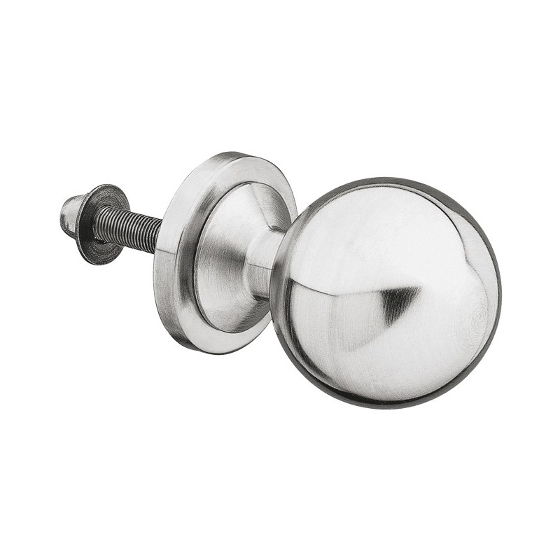 POMO PUERTA AMIG 10 INOX. 18/8