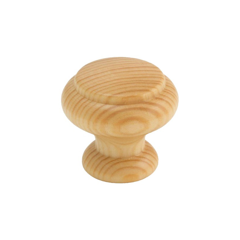 POMO PINO T-646 40MM BARNIZADO