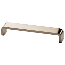 TIRADOR ALUMINIO 160MM NIQUEL CEPILLADO