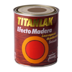 TITANLAK 750ML EFECTO MADERA NOGAL