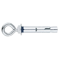 ANCLAJE ANTIGIRO ZINC. M10x70 D.12 C/ARGOLLA