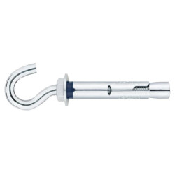 ANCLAJE ANTIGIRO ZINC. M6x45 D.8 C/GANCHO