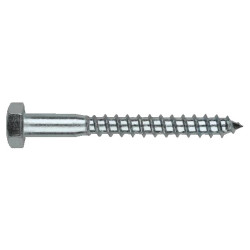 TORNILLO BARRAQUERO ZINC. DIN 571 8x80mm