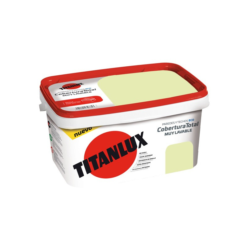 PINTURA TITANLUX COBERTURA VERDE LIMA 4LTS