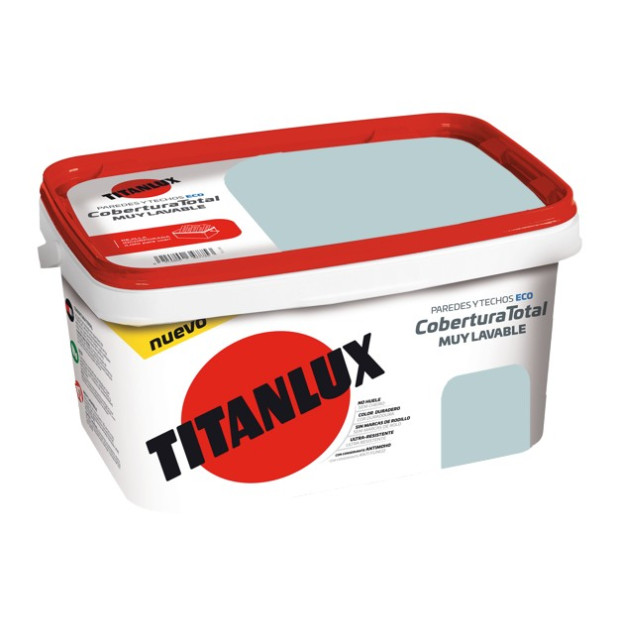 PINTURA TITANLUX COBERTURA VERDE ESE 4LTS