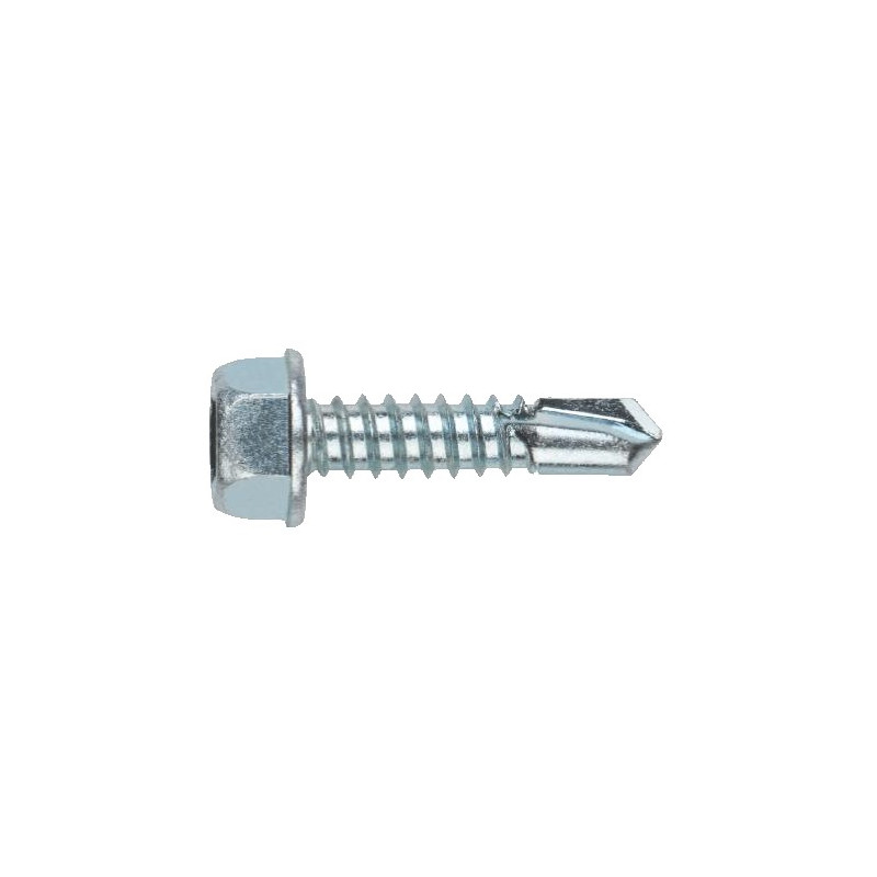 TORNILLO ZINC. DIN 7504K 4,8x38mm C/HEXAG.
