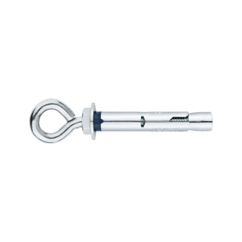 ANCLAJE ANTIGIRO ZINC. M12x80 D.16 C/ARGOLLA