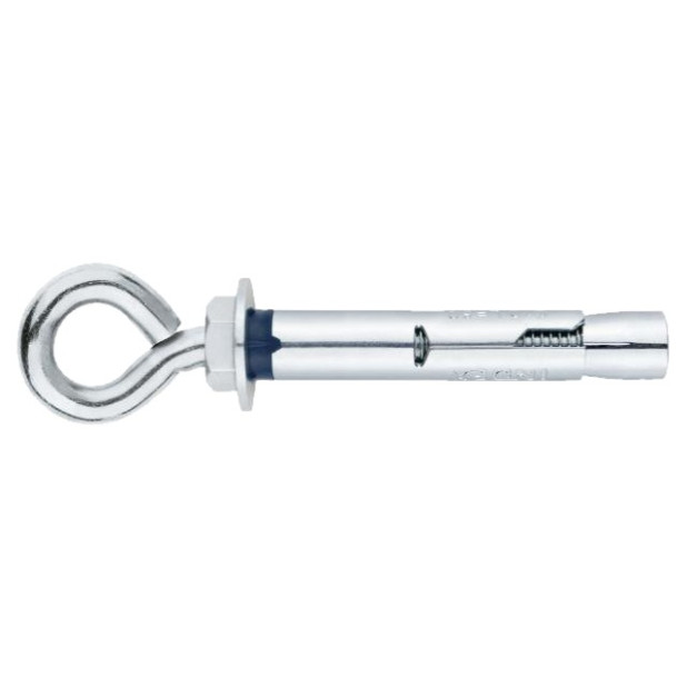 ANCLAJE ANTIGIRO ZINC. M12x80 D.16 C/ARGOLLA