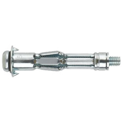 ANCLAJE INDEMOLL + TORNILLO ZINC. M5x59 D.10 C/REDONDA