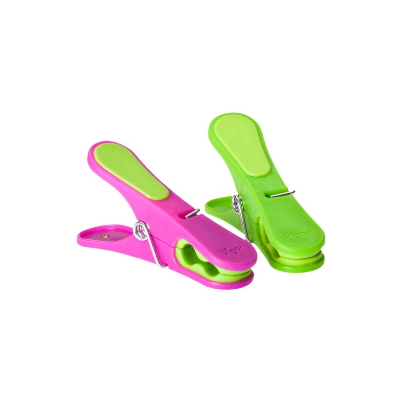 PACK PINZA ROPA FLOWER POWER (12UND)