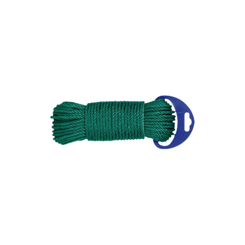 MADEJA CUERDA CABLEADA PE 4C 4MM/15MTS VER