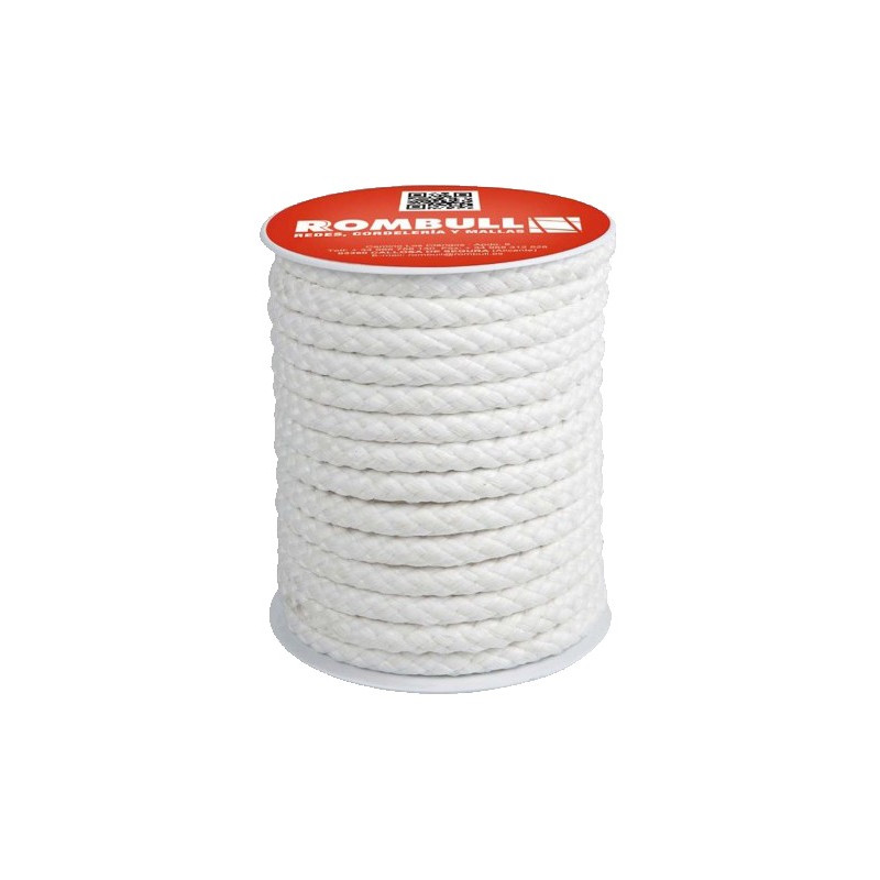 CARRETE CUERDA CTA ALGODON 8MM/20MTS BLA