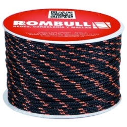 CARRETE CORDON FANTASIA PES 2,5MM/60MTS NEG