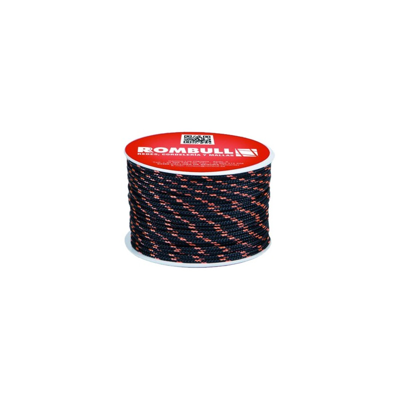 CARRETE CORDON FANTASIA PES 2,5MM/60MTS NEG