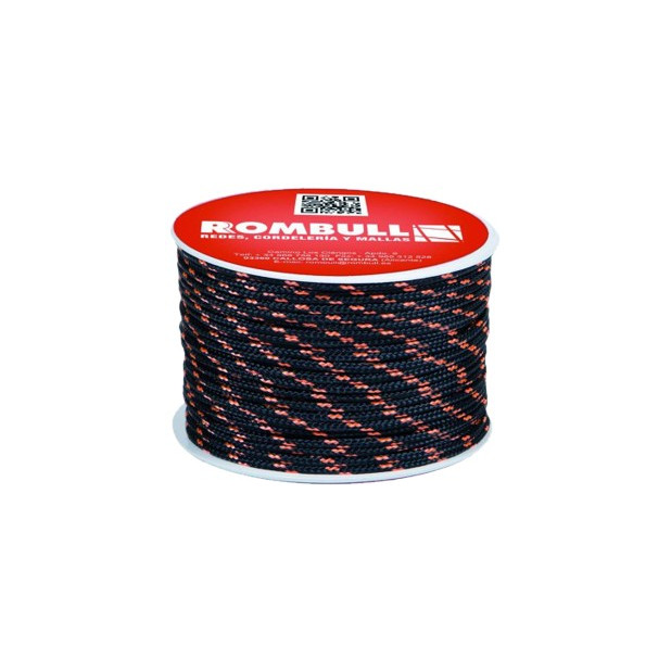 CARRETE CORDON FANTASIA PES 2,5MM/60MTS NEG
