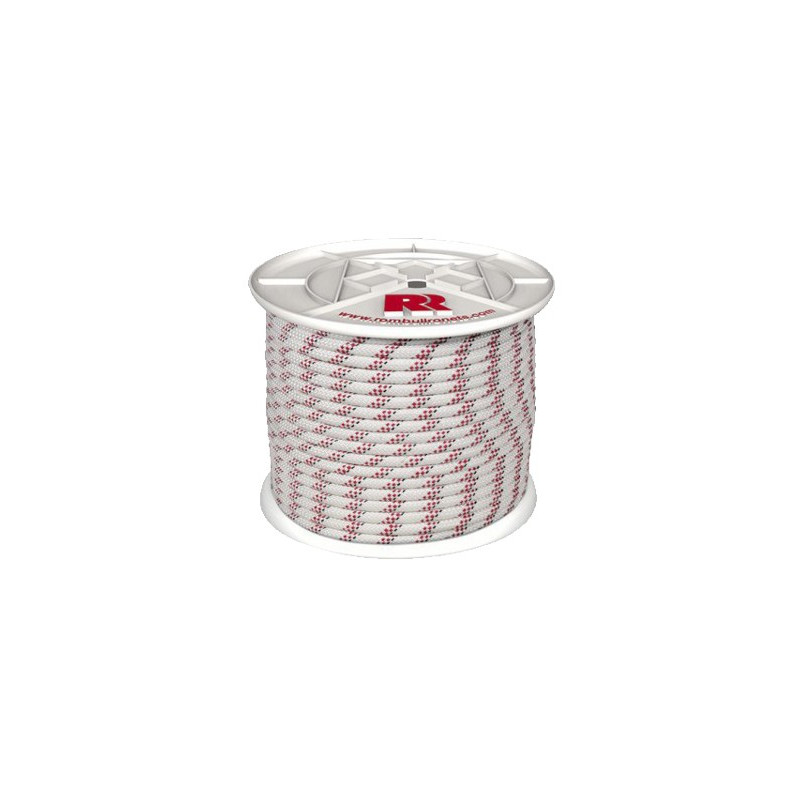 CARRETE CUERDA CTA100 PES 8MM/15MTS BLANCA