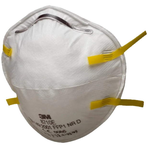 MASCARILLA FFP1 MOLDEADA S/VALVULA 8710 (POR UNIDAD)