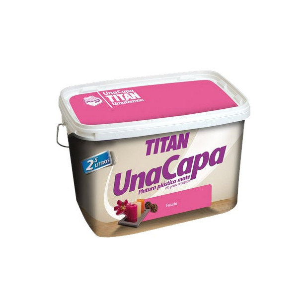 TITAN UNA CAPA 2,5LTS. FUCSIA