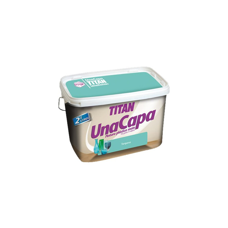 TITAN UNA CAPA 2,5LTS. TURQUESA