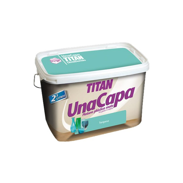 TITAN UNA CAPA 2,5LTS. TURQUESA
