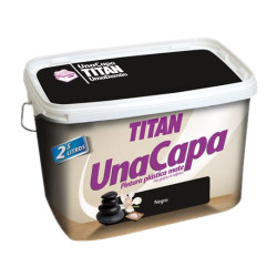 TITAN UNA CAPA 2,5LTS. NEGRO