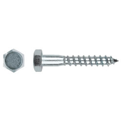 TORNILLO BARRAQUERO ZINC. DIN 571 8x30mm