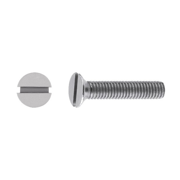 TORNILLO METRICO ZINC. DIN 963 M5x30 C/AVELLANADA