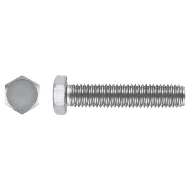 TORNILLO METRICO INOX A2 DIN 933 M6x50 C/HEXAG.