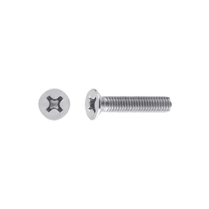 TORNILLO PH ZINC. DIN 965 M5x40 C/AVELLANADA