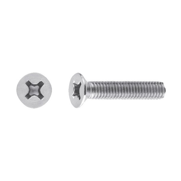 TORNILLO PH ZINC. DIN 965 M5x40 C/AVELLANADA