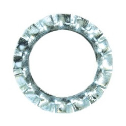 ARANDELA DENTADA ZINC. DIN 6798 M5