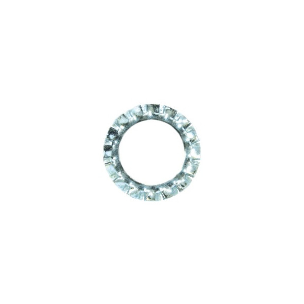 ARANDELA DENTADA ZINC. DIN 6798 M5