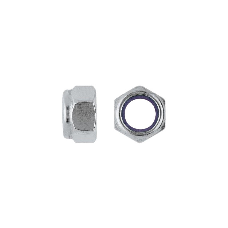 TUERCA AUTOBLOCANTE INOX A2 DIN 985 M8