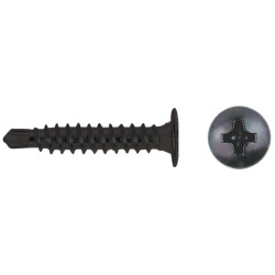 TIRAFONDO PLA PH BROCA CONO 4,2x14 ZIN NEG
