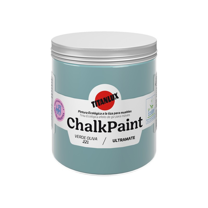 TITAN 250ML CHALK PAINT CUMBIA VERDE