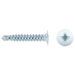 TIRAFONDO PLA PHI BROCA CONO 4,2x23 BLANCO