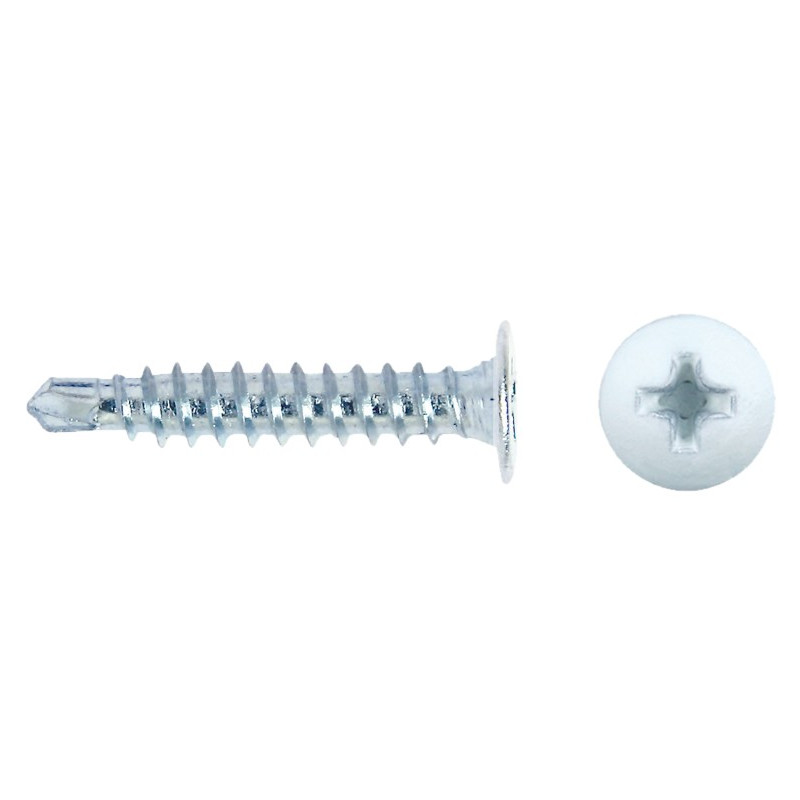 TIRAFONDO PLA PHI BROCA CONO 4,2x23 BLANCO