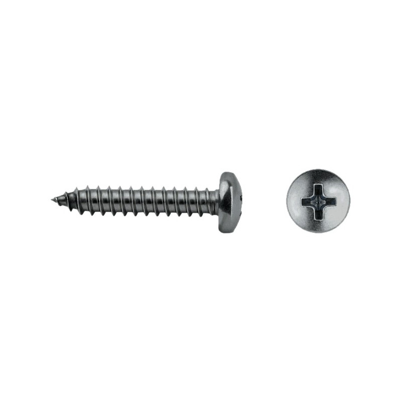 TIRAFONDO DIN 7982 AVE PHILIPS 4,8x38 INOX