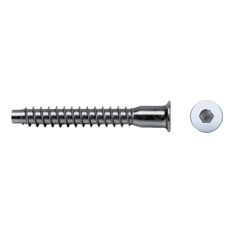 TIRAFONDO ENSAMBLAJE ALLEN 5x50 ZINC