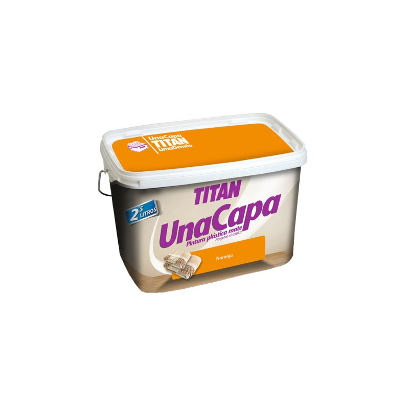 TITAN UNA CAPA 2,5LTS NARANJA