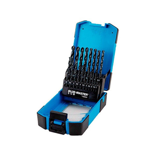 ESTUCHE AZUL HSS DIN 338 10X0,5mm(9PCS)
