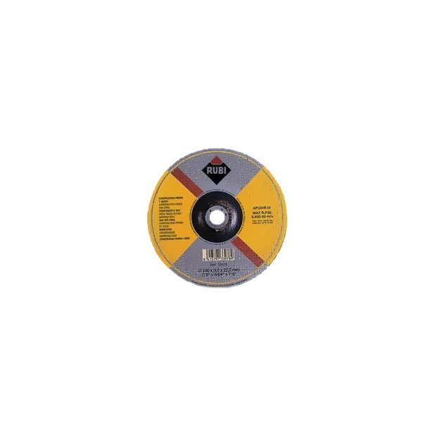 DISCO CORTE PIEDRA Y ACERO 115x3,6x22.2