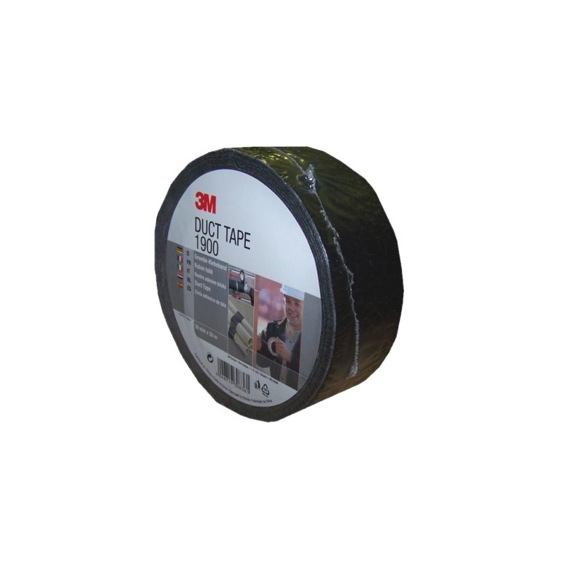 CINTA AMERICANA NEGRA 50MMx50MTS.