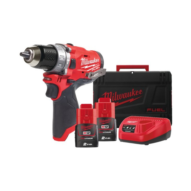 TALADRO PERCUTOR MILWAUKEE M12FPD-202X