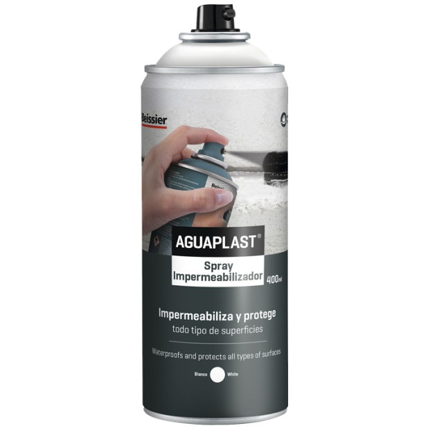 SPRAY AGUAPLAST IMPERM.BLANCO 400ML