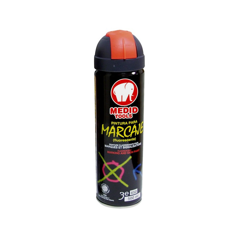 SPRAY PINT. MARCAR ROJO 500ML.