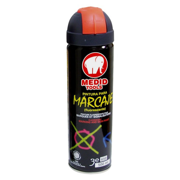 SPRAY PINT. MARCAR ROJO 500ML.