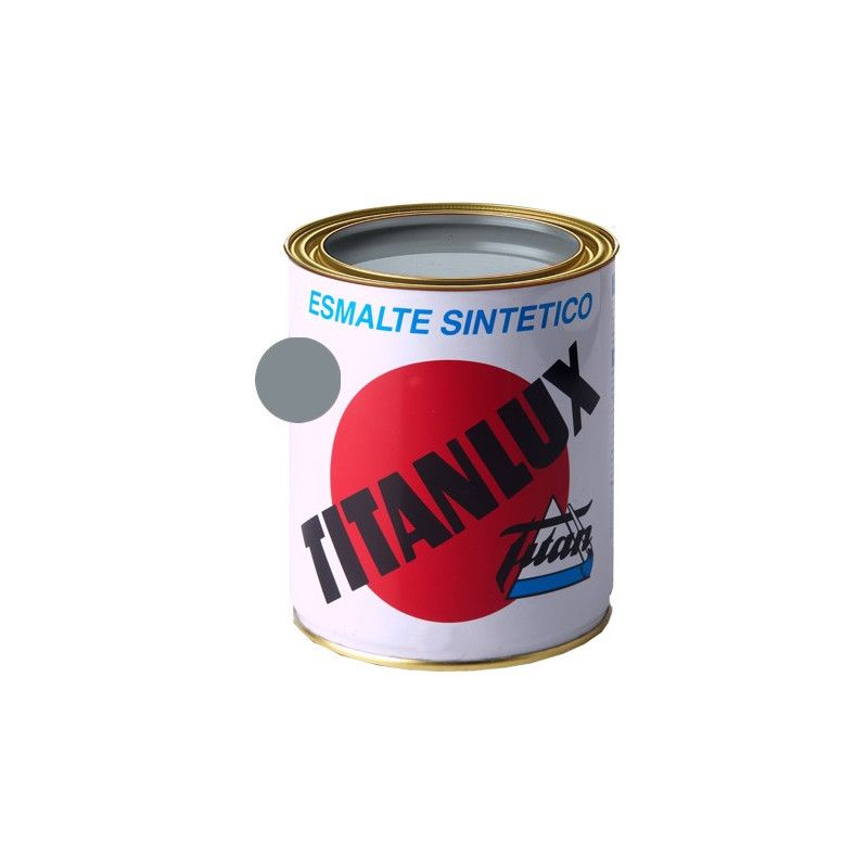 TITANLUX ESMALTE SINTETICO GRIS ACERO 4L