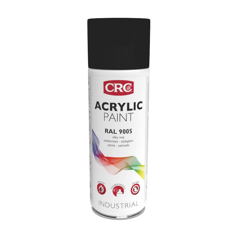 SPRAY SATINADO NEGRO 400ML.