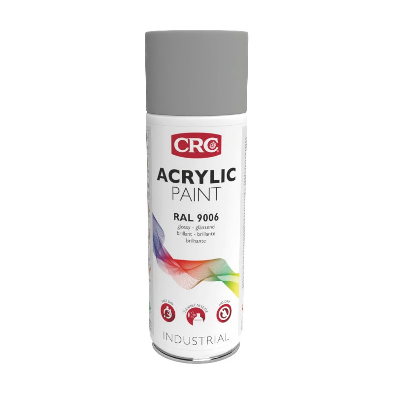SPRAY BRILLANTE ALUMINIO PLATA METALIZADO 400ML.